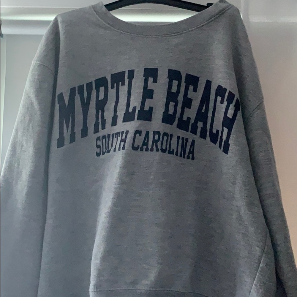 Light grey sweatshirt